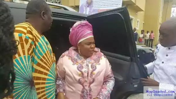 Photos: Patience Jonathan Visits Her Hometown, Okrika In Rivers State